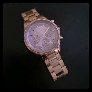 Rose Gold Michael Kors Watch
